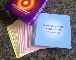Aligning with the Heart Card Deck from Transluminous Press